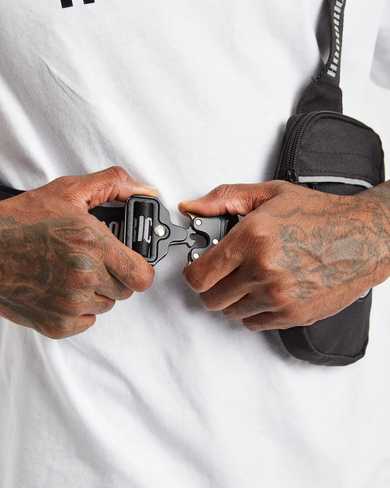 Hoodrich OG Reflective Mini Bag Black/Reflective