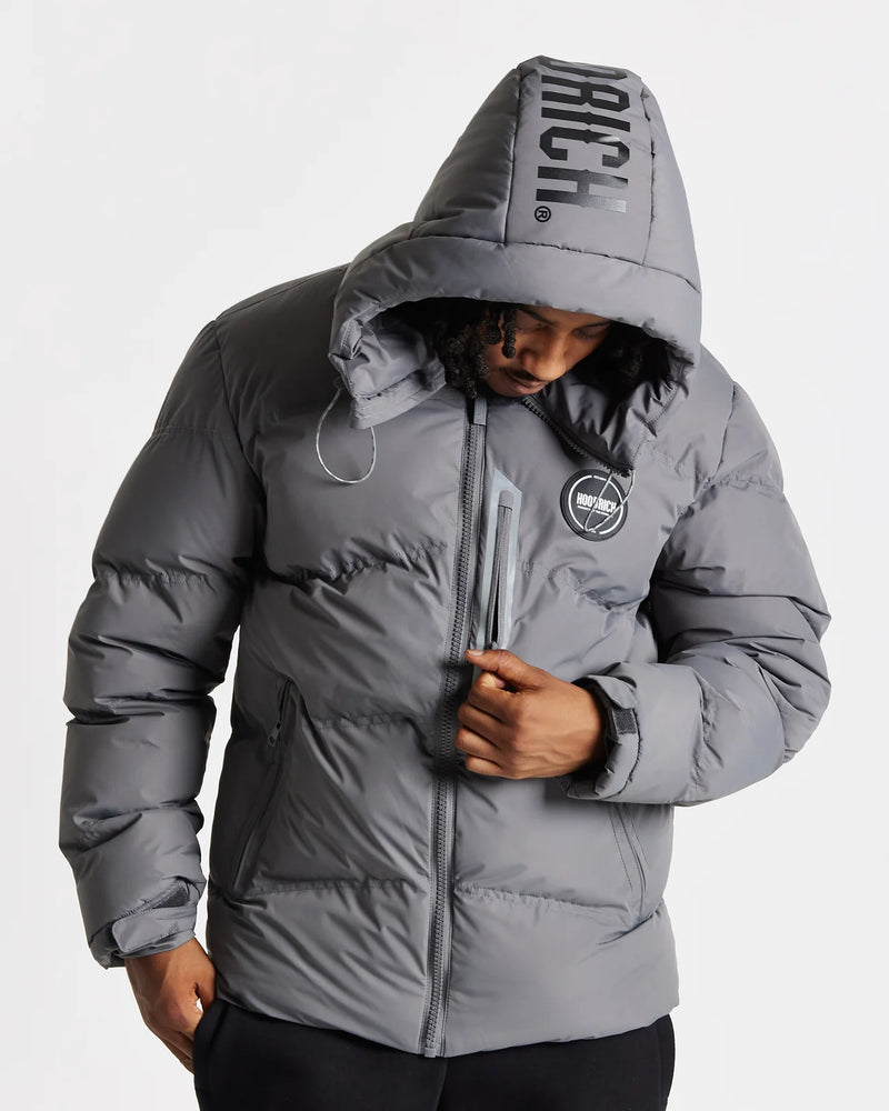 Hoodrich Vern Jacket Grey/Black