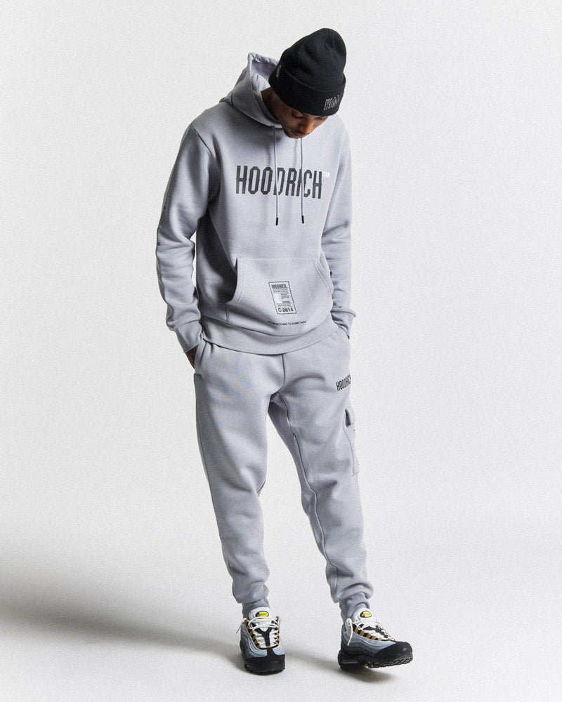 Hoodrich Akira Cargo Joggers Grey/Black/White