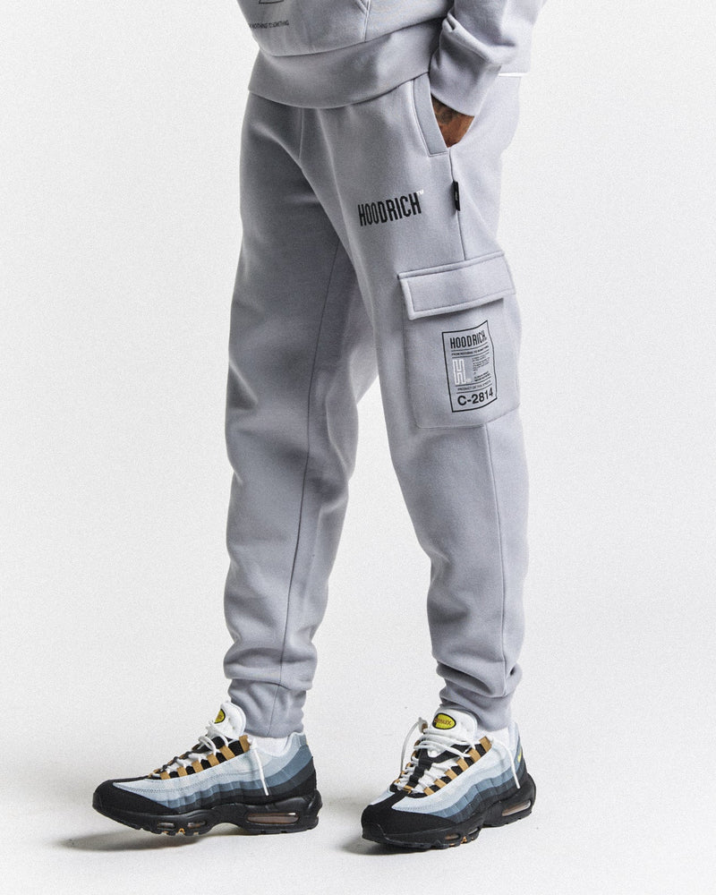 Hoodrich Akira Cargo Joggers Grey/Black/White
