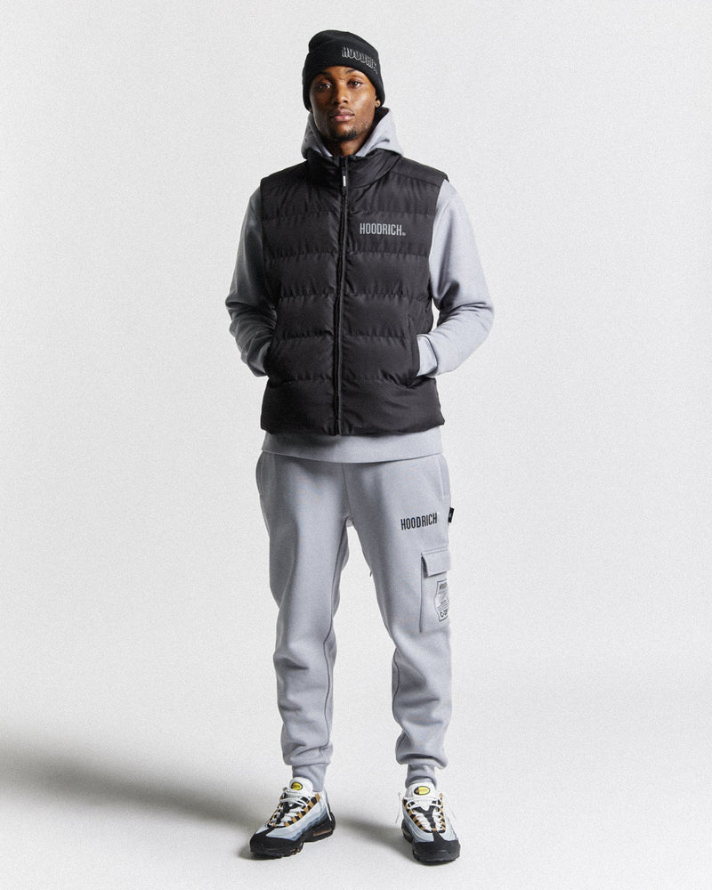 Hoodrich Stack Body Warmer Gilet Black/Reflective