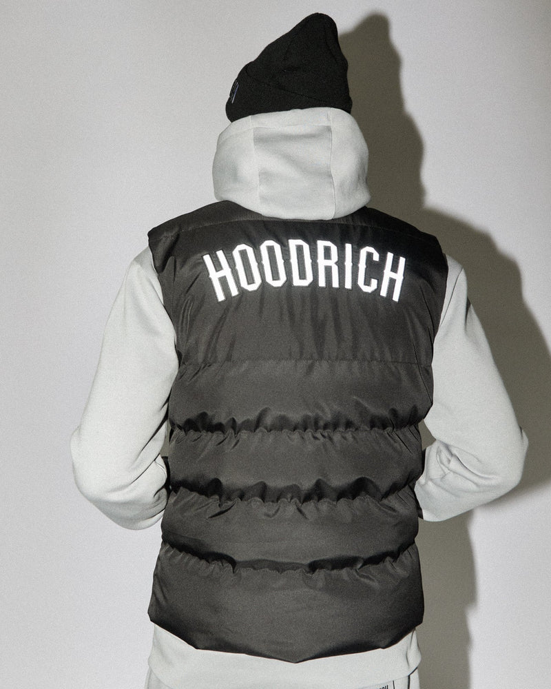 Hoodrich Stack Body Warmer Gilet Black/Reflective