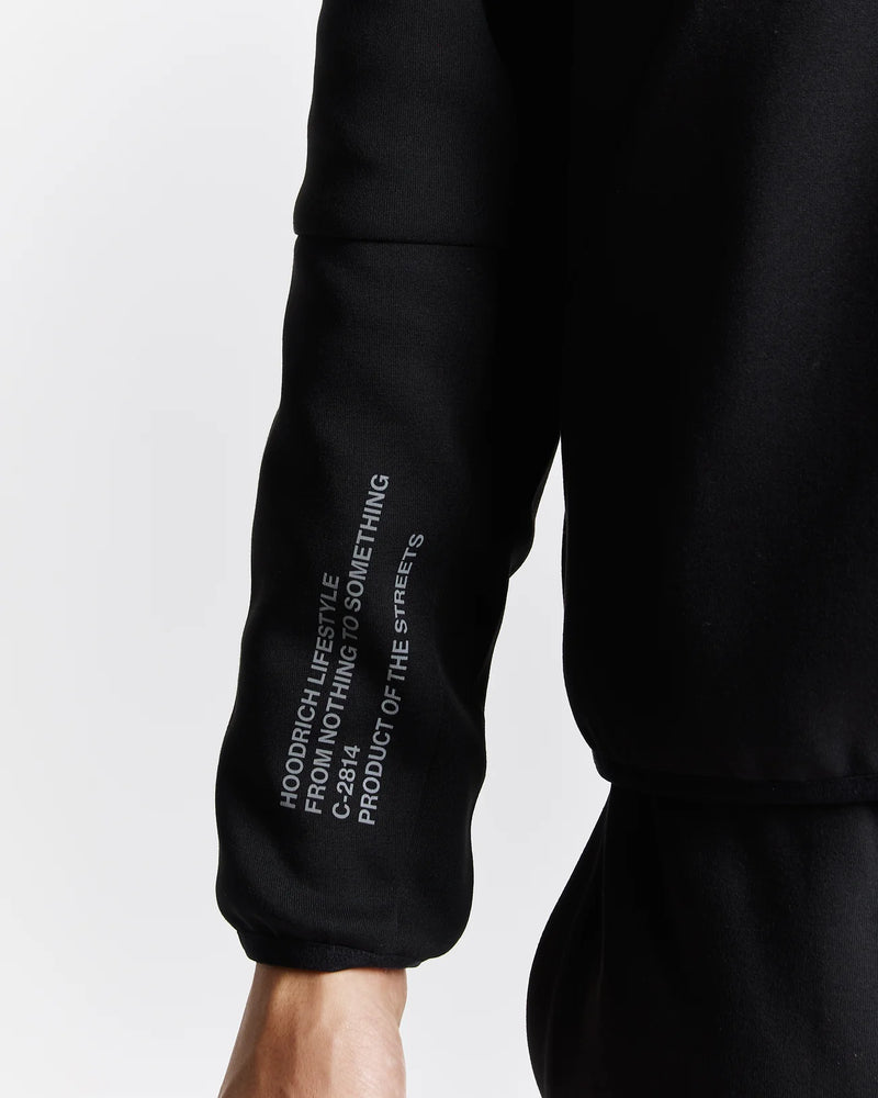 Hoodrich OG Virtue Full Zip Hoodie Black/Reflective