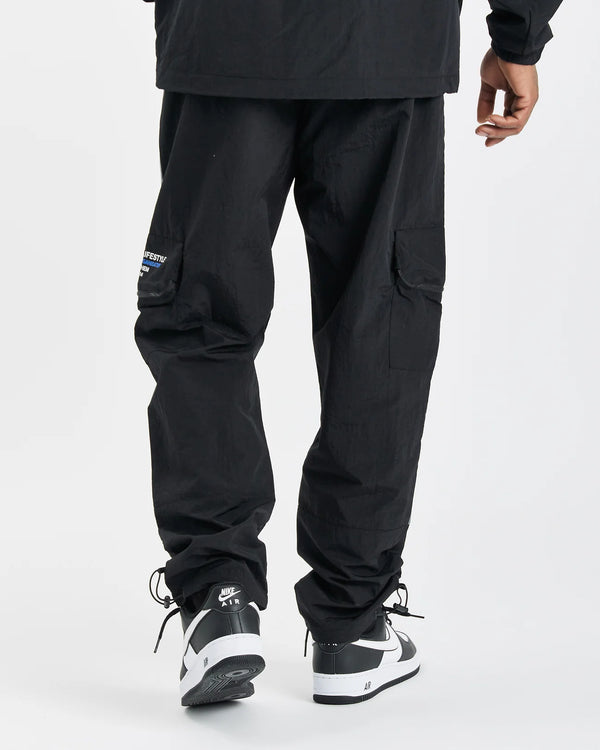 Hoodrich Convex Woven Pant BLACK/LAVASMOKE