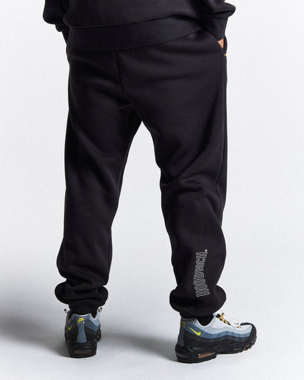 Hoodrich Moeity Moiety Joggers Black/White/Orange