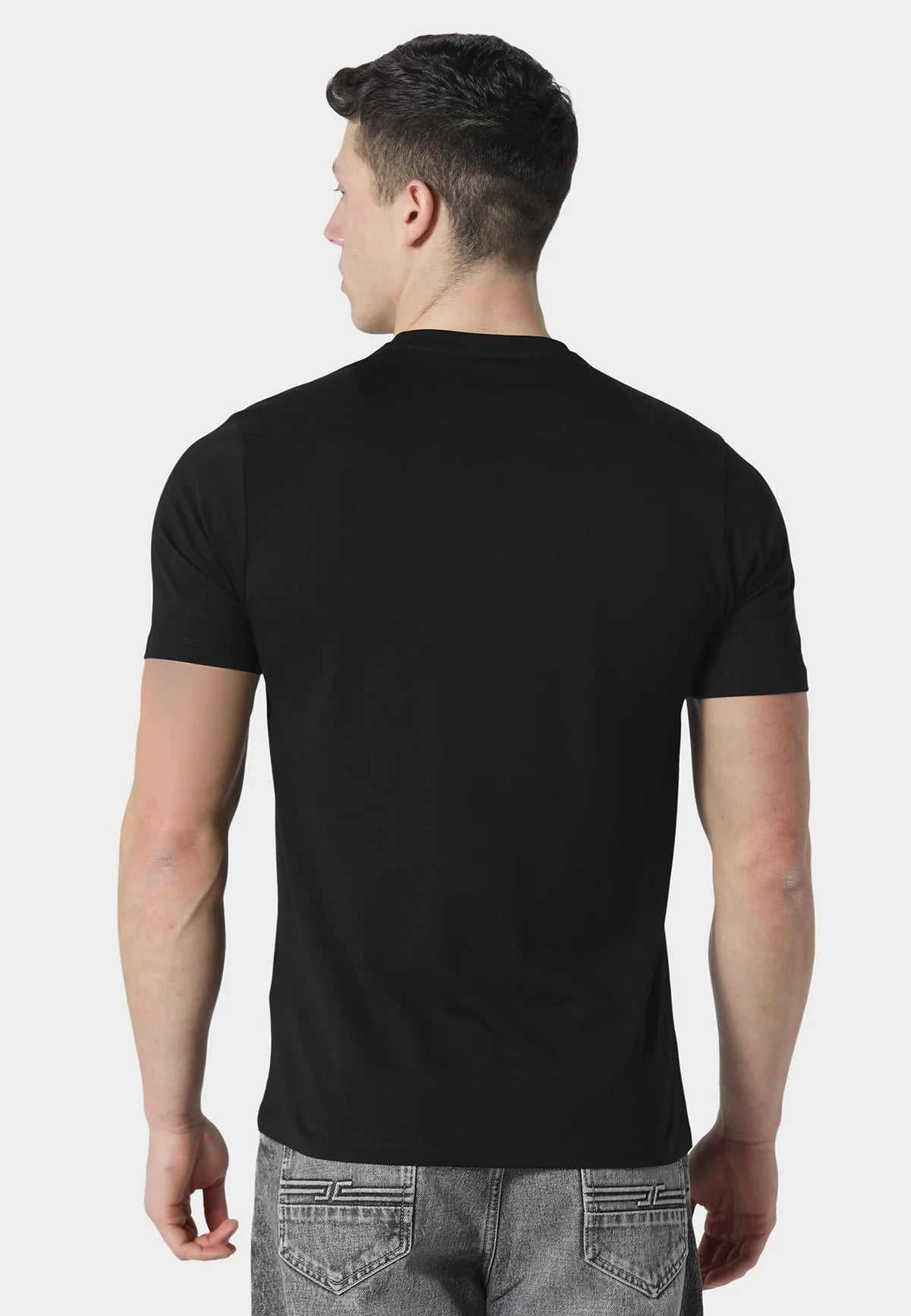 883 Police ICAS BLACK T-SHIRT