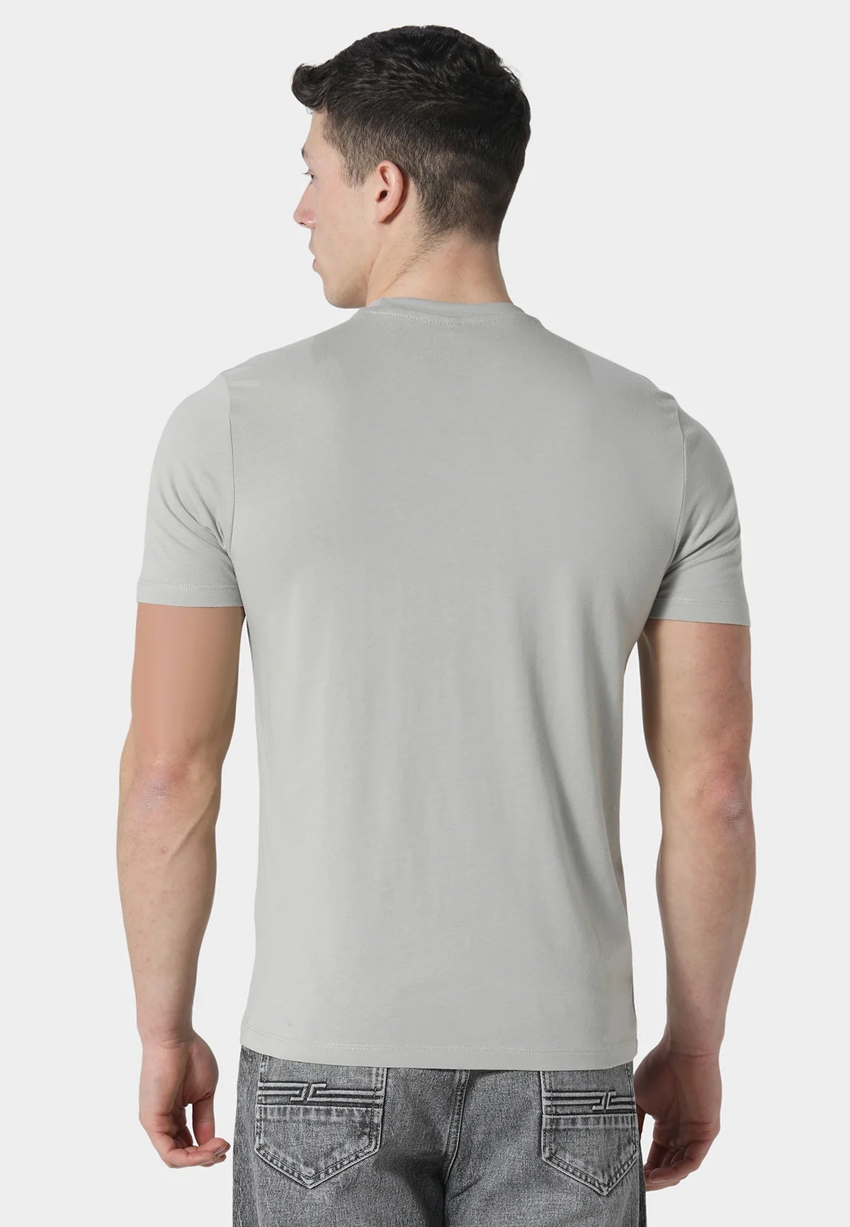 883 Police ICAS COOL GREY T-SHIRT