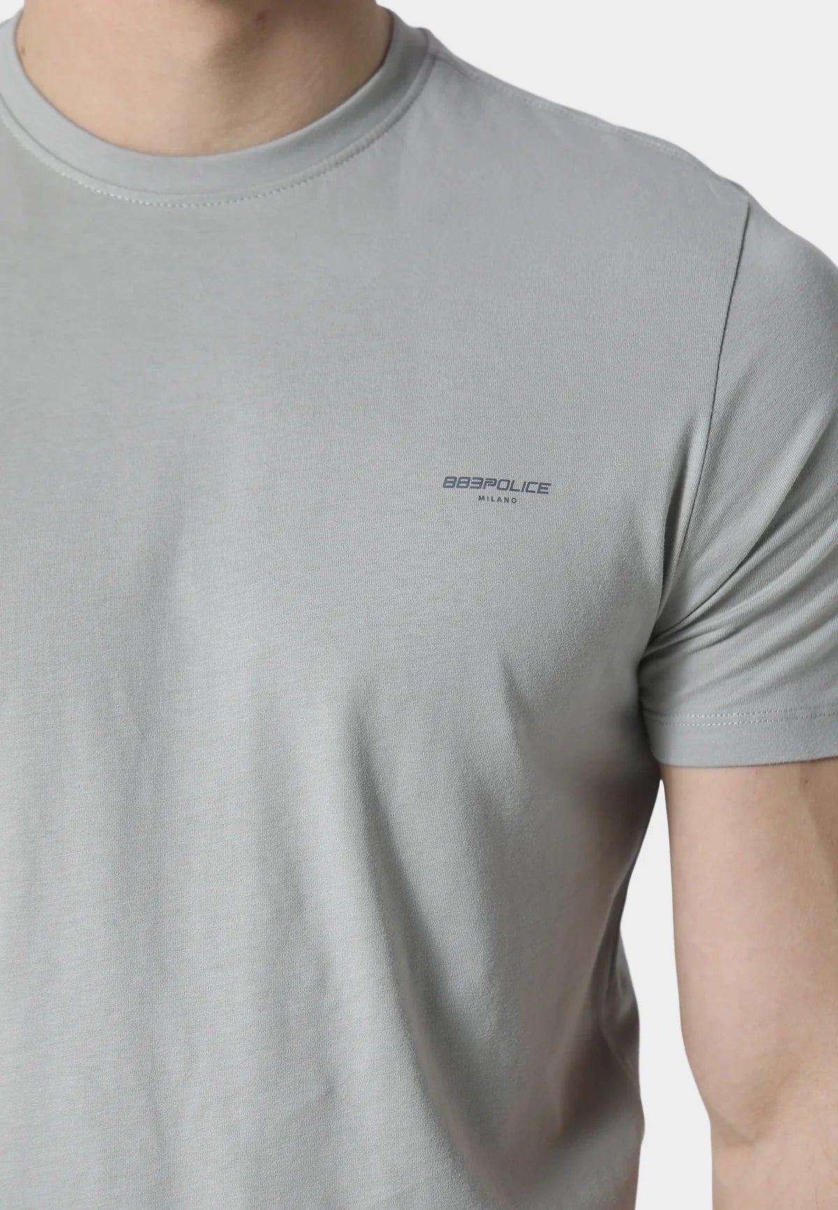 883 Police ICAS COOL GREY T-SHIRT