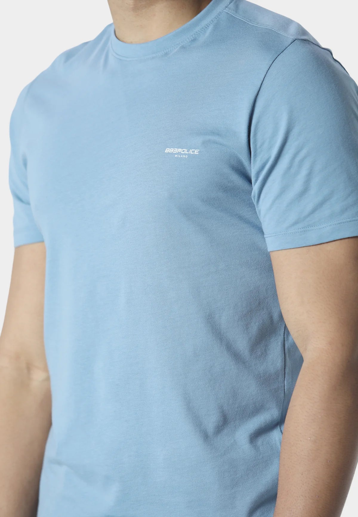 883 Police ICAS SOFT CHAMBRAY T-SHIRT