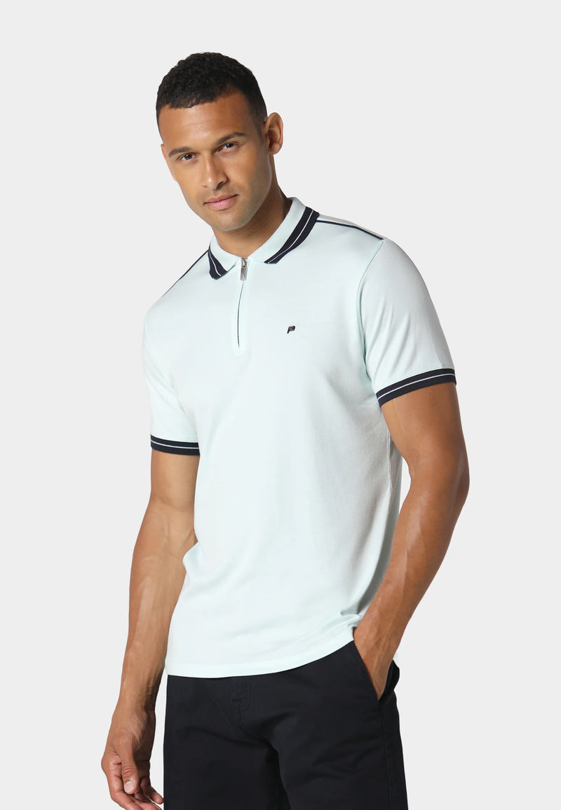 883 Police Jayson Aquatic Green Polo Shirt