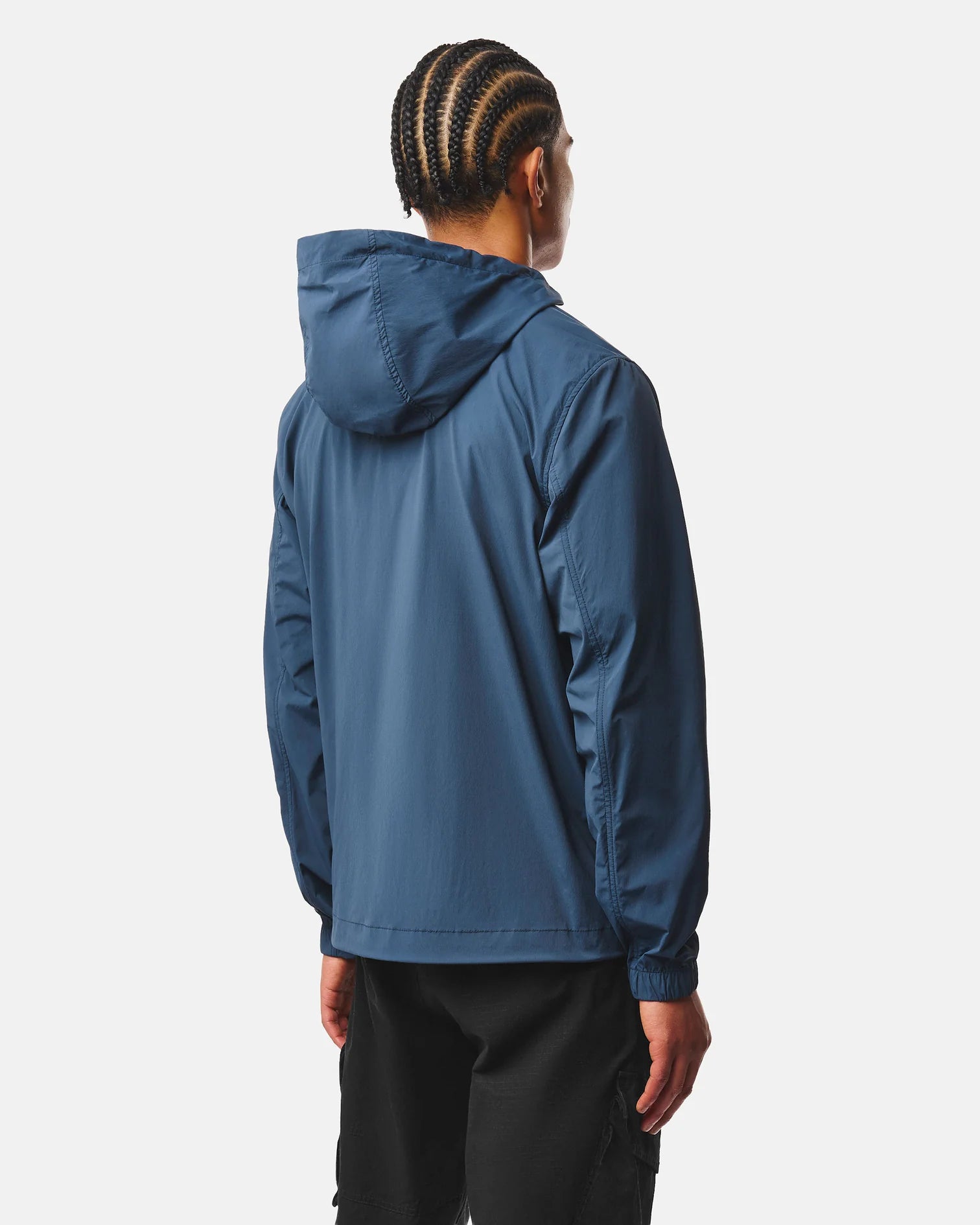 Weekend Offender Temara Windbreaker Jacket Lagoon Blue