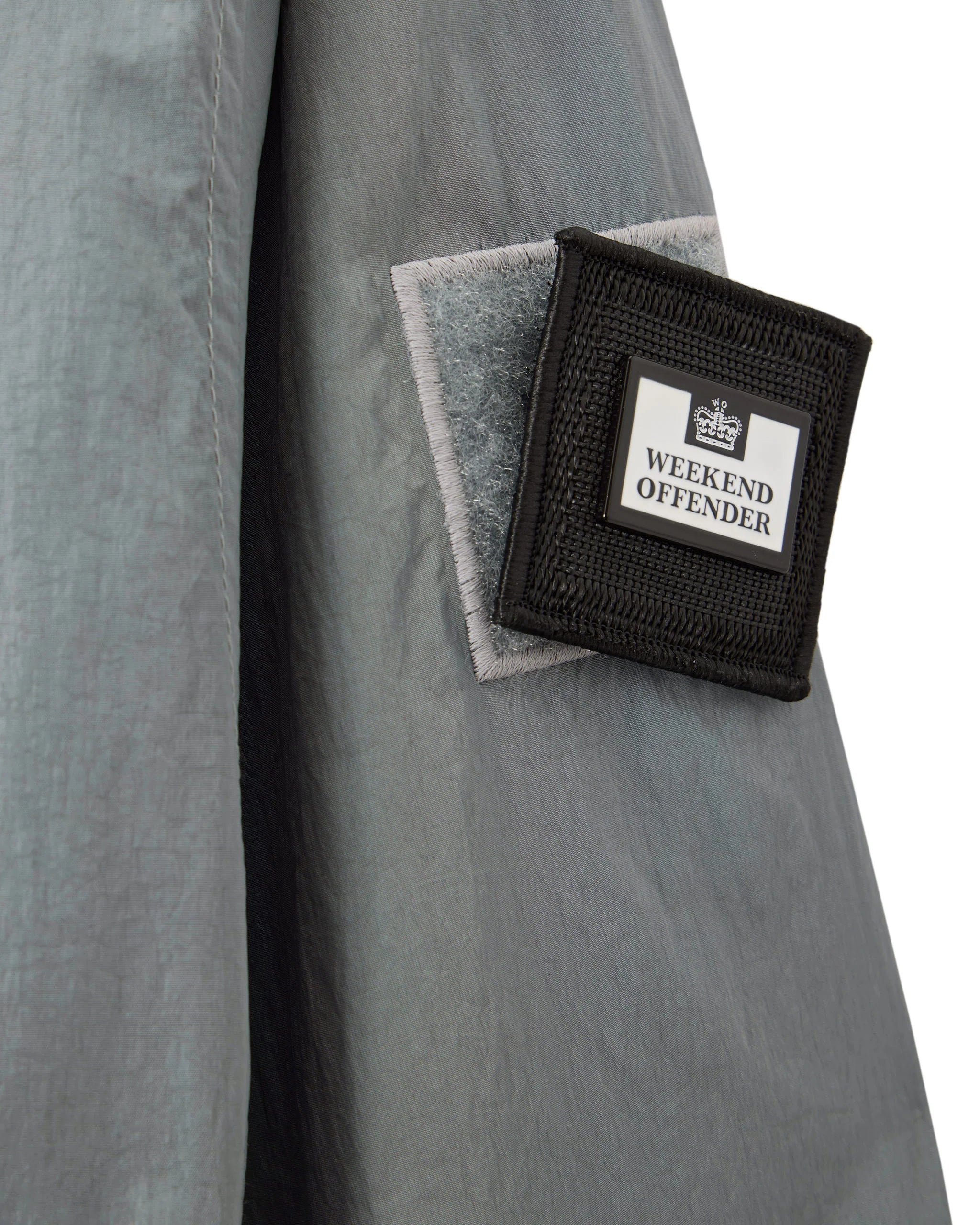 Weekend Offender Technician Fleece Lined Jacket Porpoise Grey