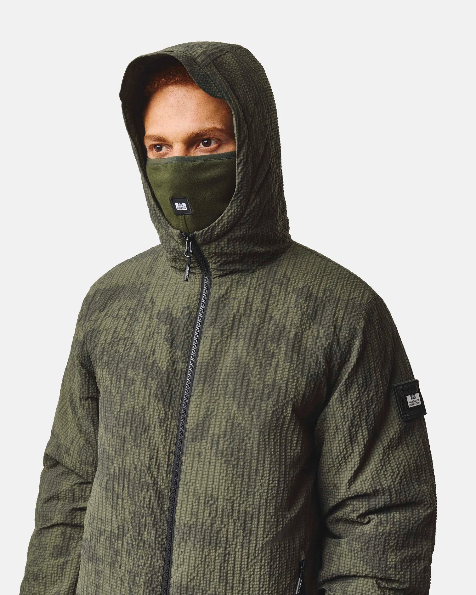 Weekend Offender Technician Ero Jacket Black Forest Green
