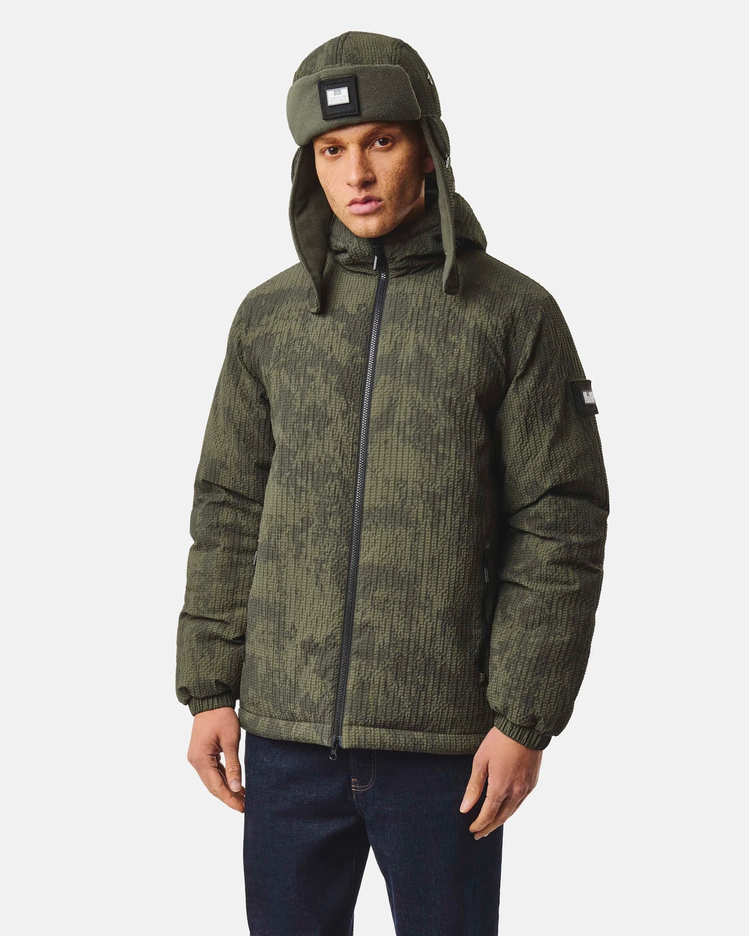 Weekend Offender Technician Ero Jacket Black Forest Green