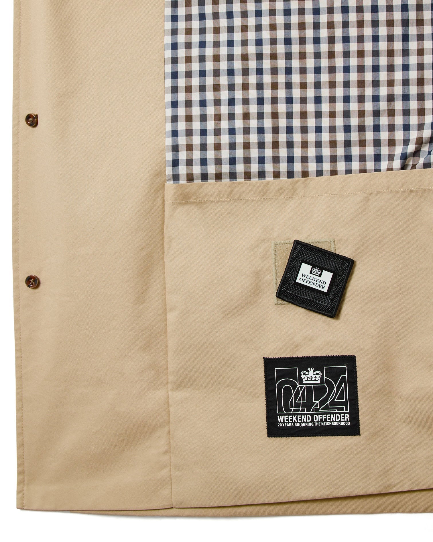 Weekend Offender Whitehouse Mac Jacket Stone