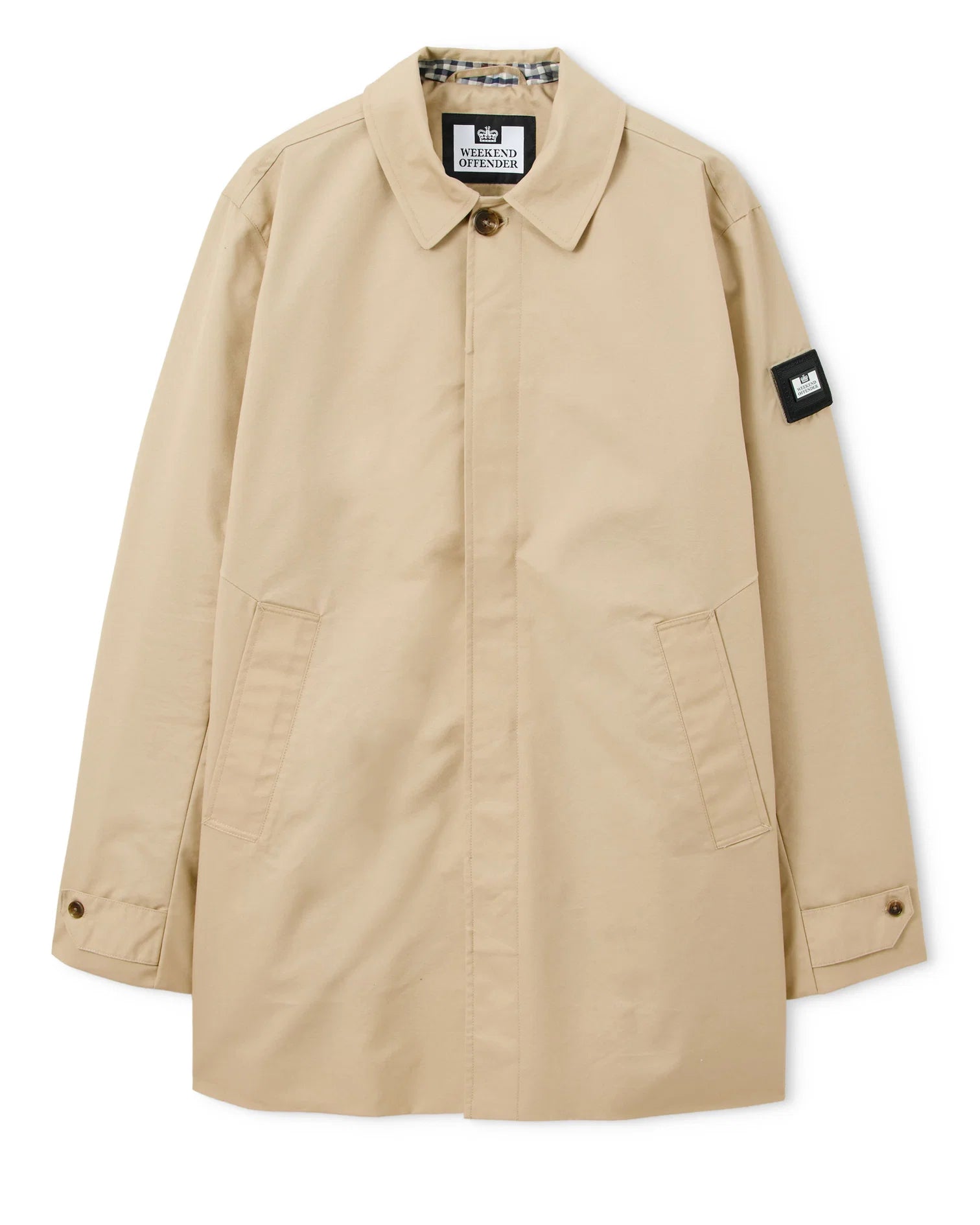 Weekend Offender Whitehouse Mac Jacket Stone