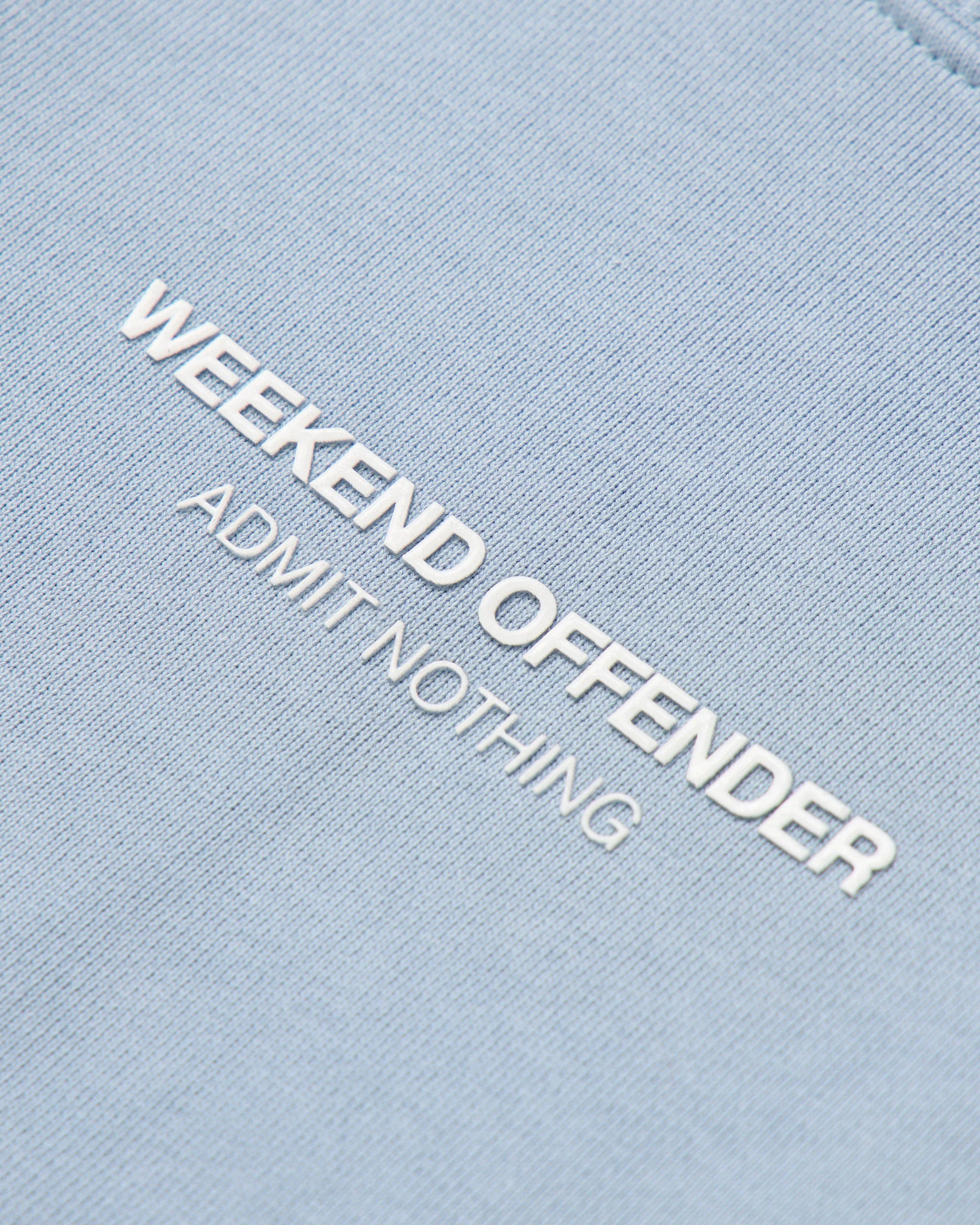 Weekend Offender Kids Raval Sweatshirt Blue Tourmaline/White