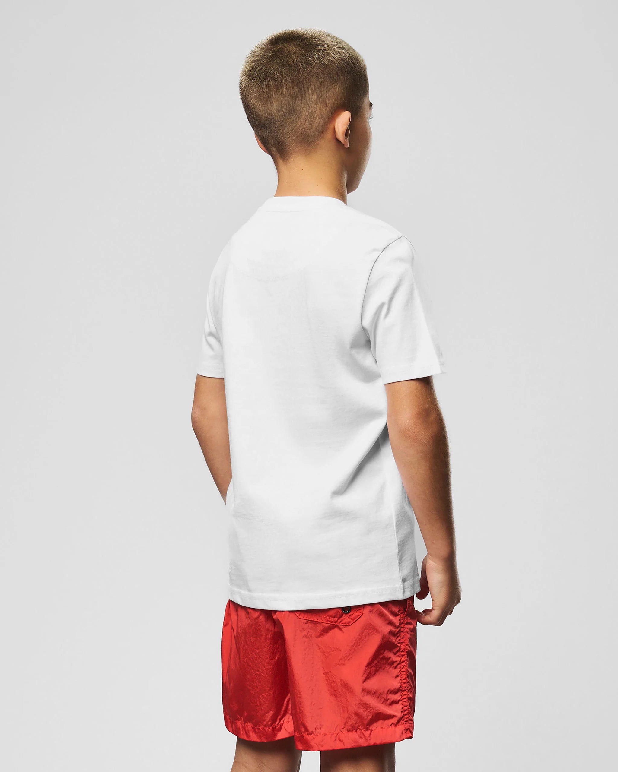 Weekend Offender Kids D'arblay Graphic T-Shirt White