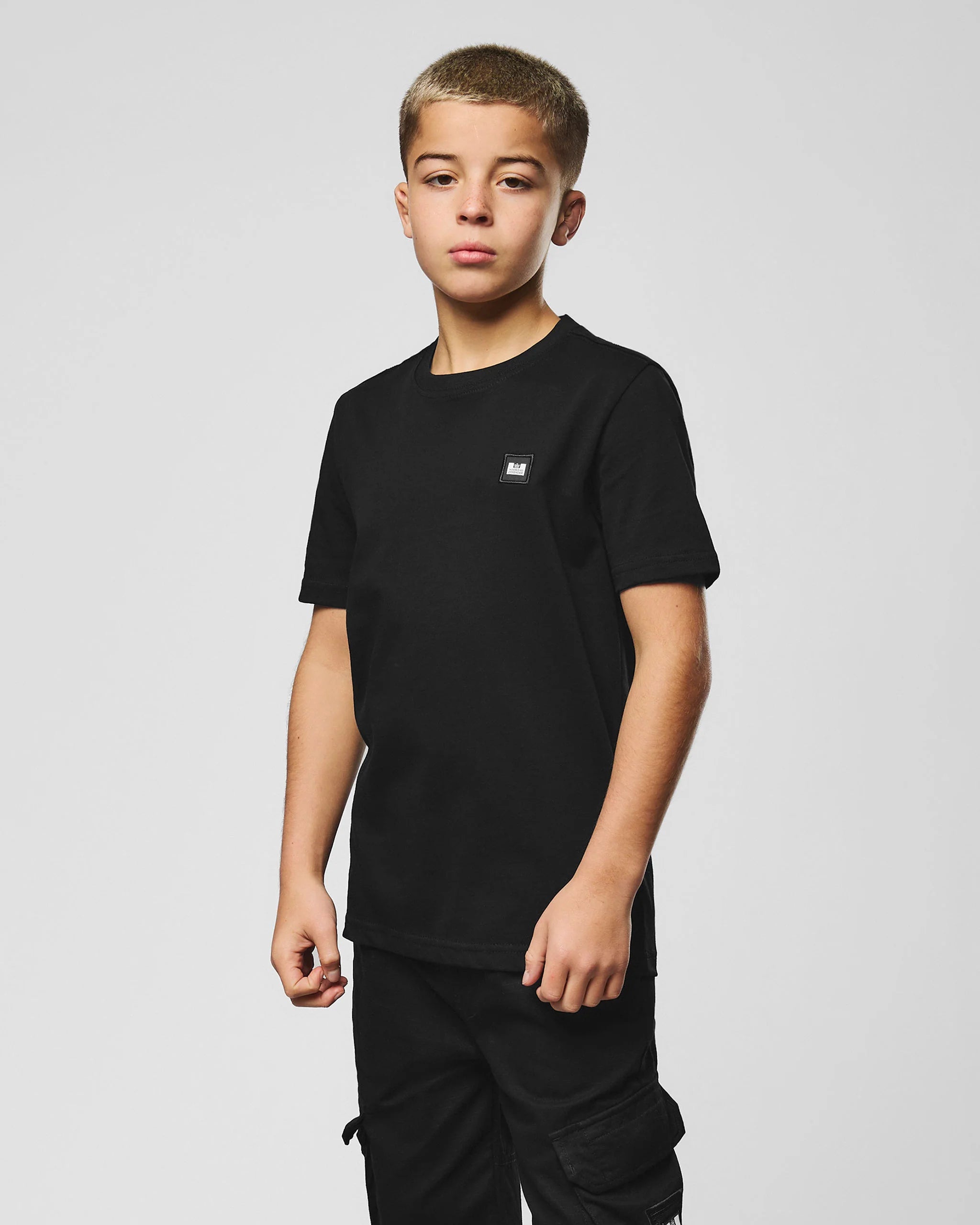 Weekend Offender Kids Brooklands T-Shirt - BLACK