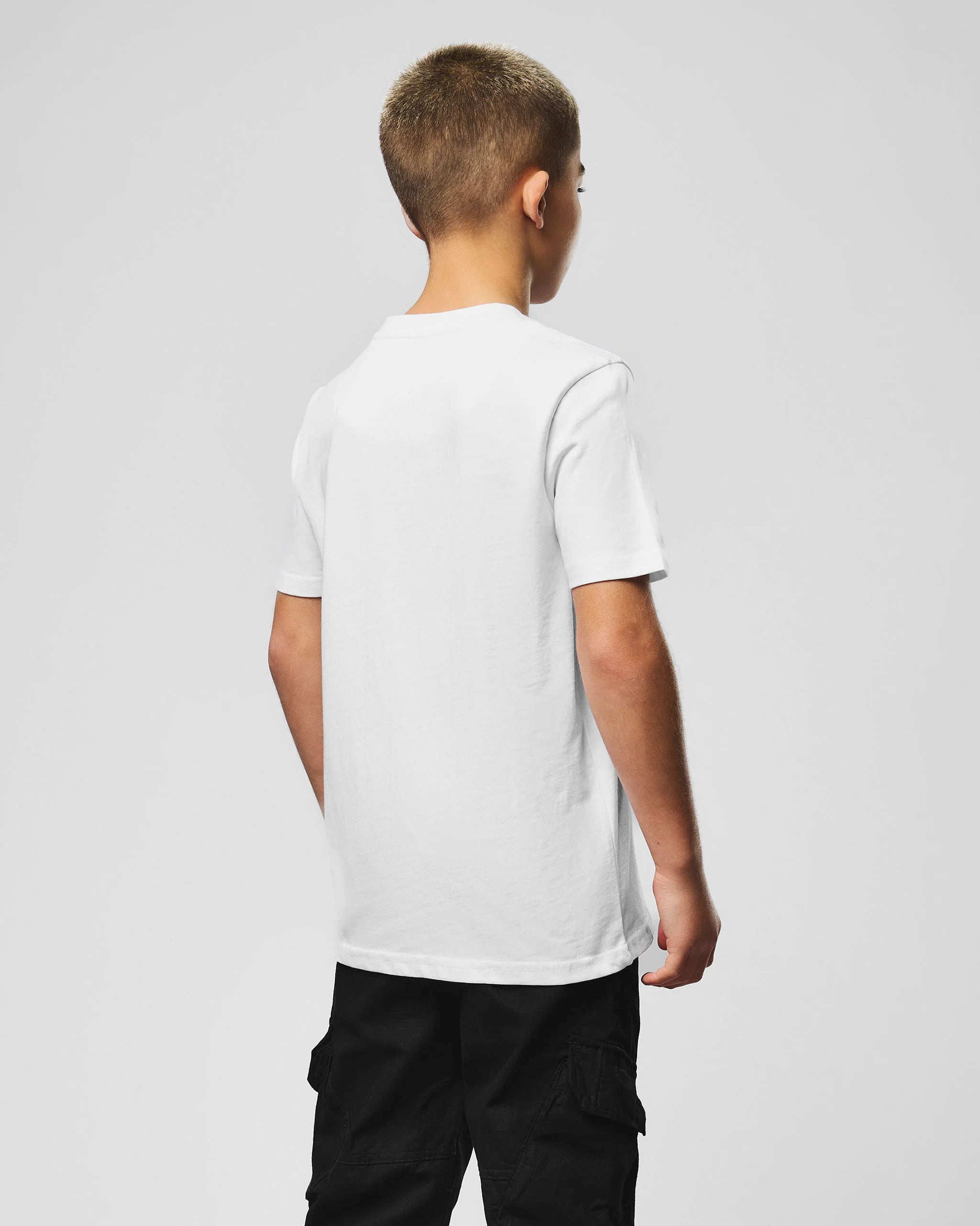 Weekend Offender Kids Brooklands T-Shirt - WHITE