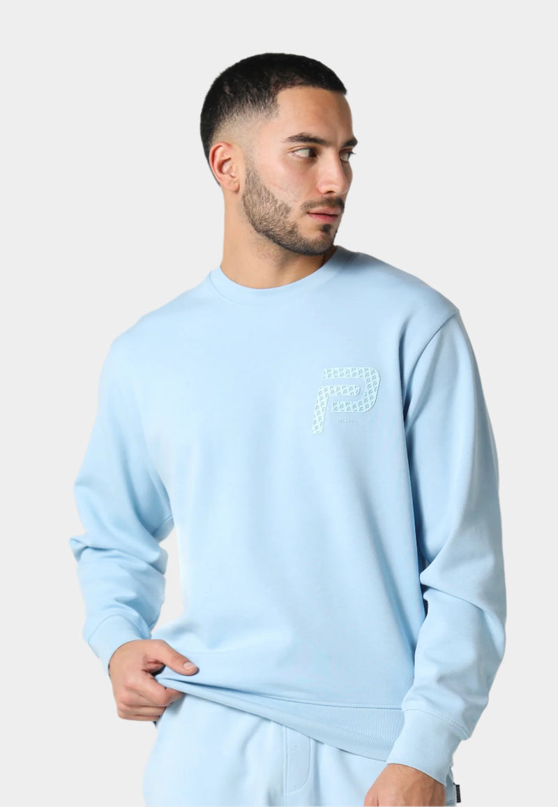 883 Police Kletton Sky Blue Sweatshirt