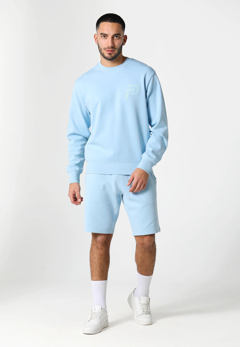883 Police Kletton Sky Blue Sweatshirt