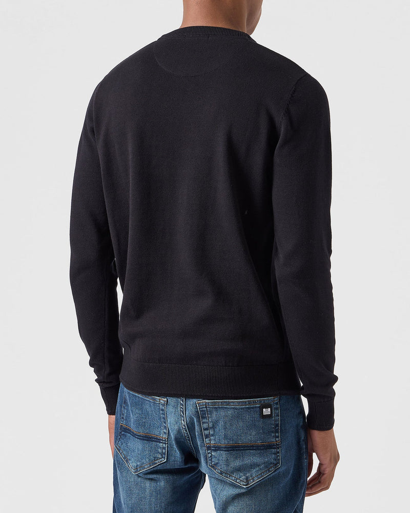 Weekend Offender SOLACE KNITTED SWEATER BLACK