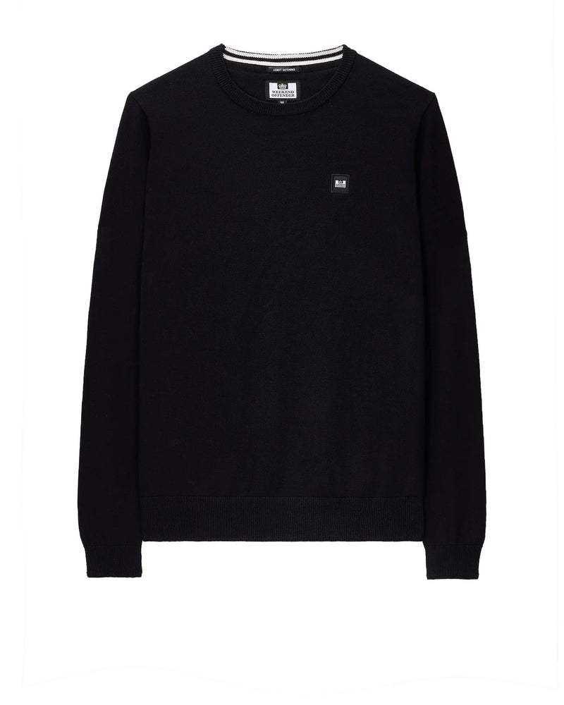 Weekend Offender SOLACE KNITTED SWEATER BLACK