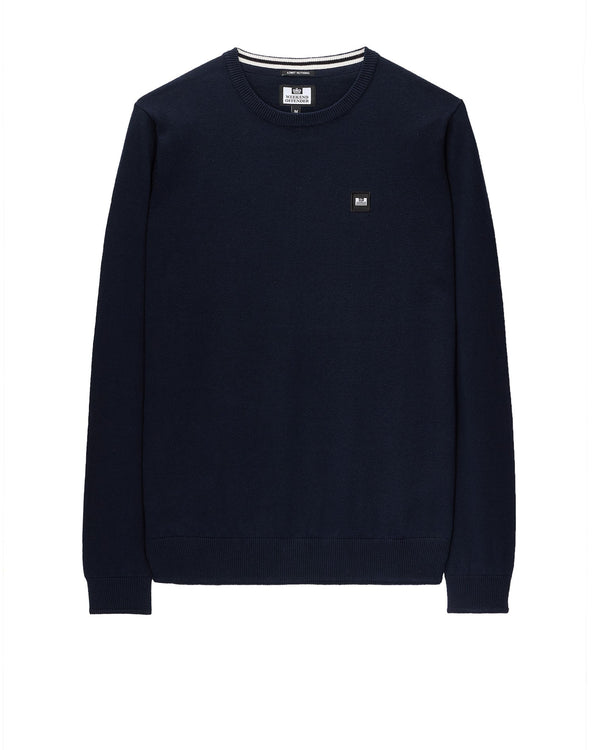 Weekend Offender Solace Knitted Sweater NAVY