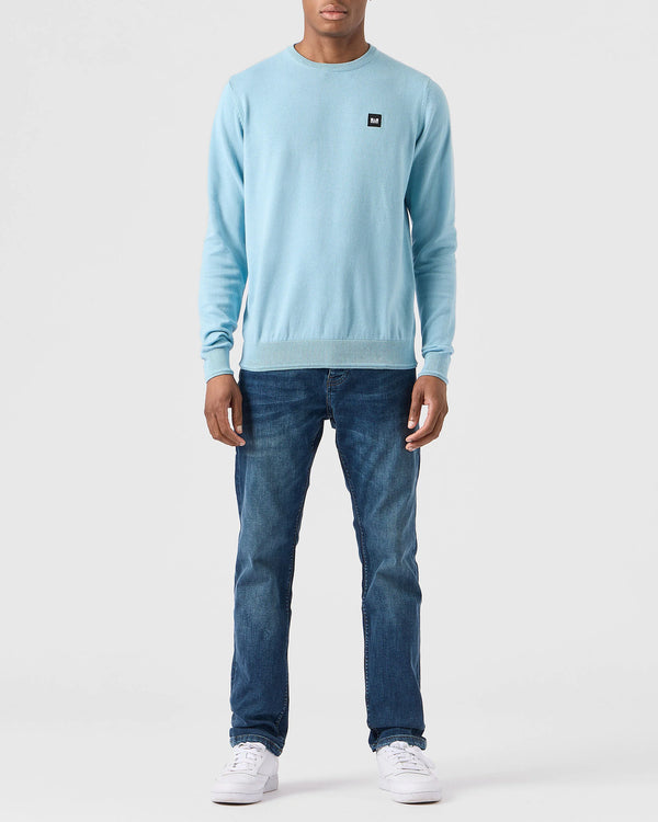 Weekend Offender SOLACE KNITTED SWEATER WINTER SKY BLUE