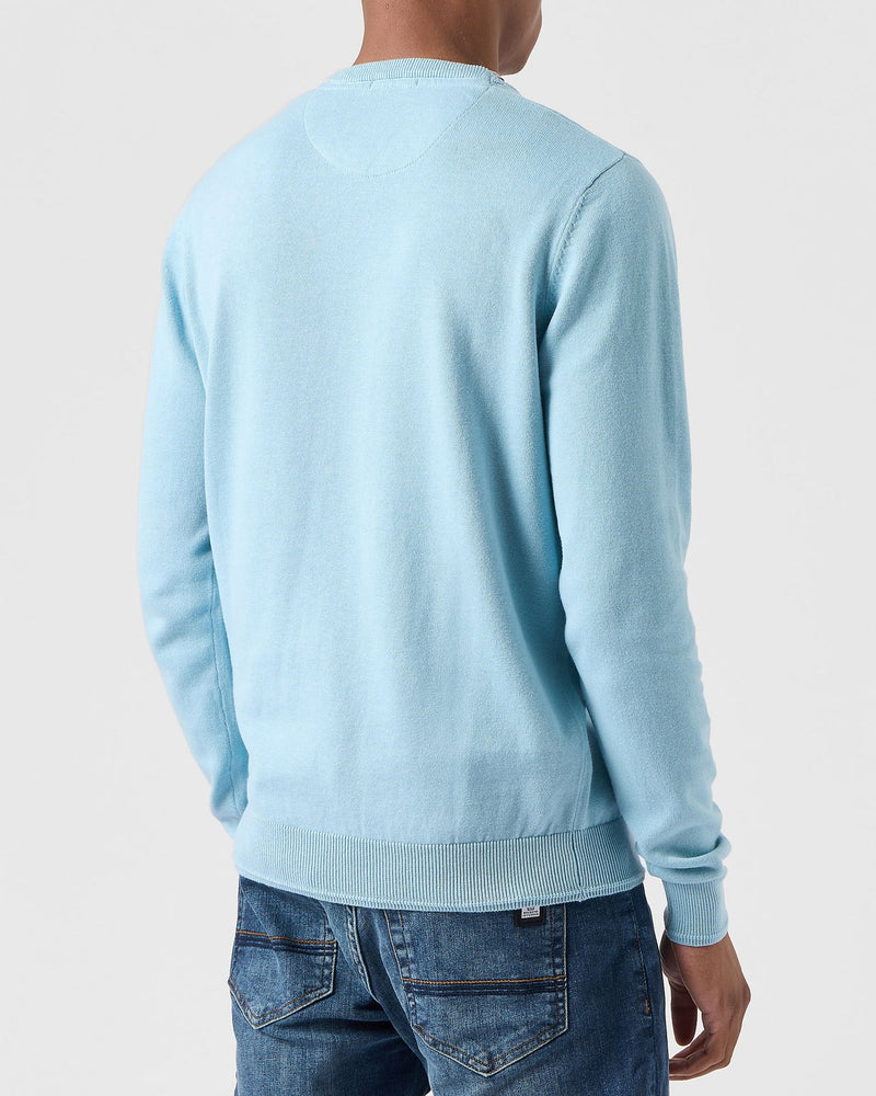 Weekend Offender SOLACE KNITTED SWEATER WINTER SKY BLUE