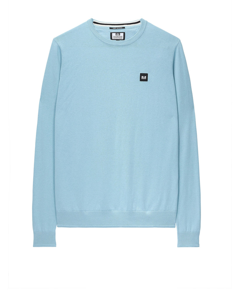 Weekend Offender SOLACE KNITTED SWEATER WINTER SKY BLUE