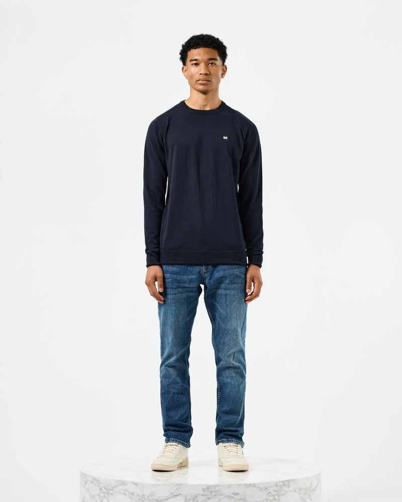 Weekend Offender Solace Knitted Sweater NAVY