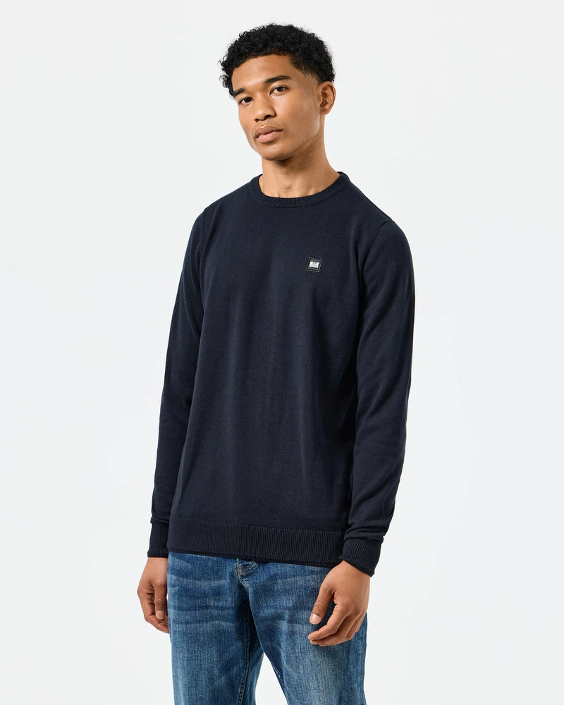 Weekend Offender Solace Knitted Sweater NAVY