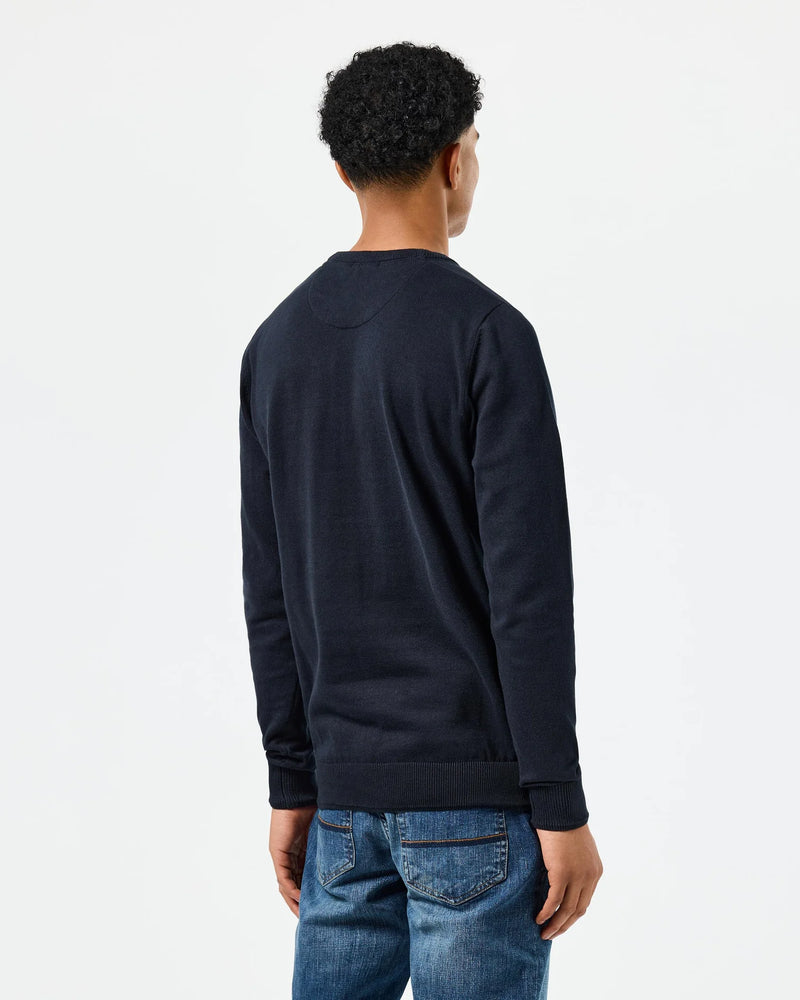 Weekend Offender Solace Knitted Sweater NAVY
