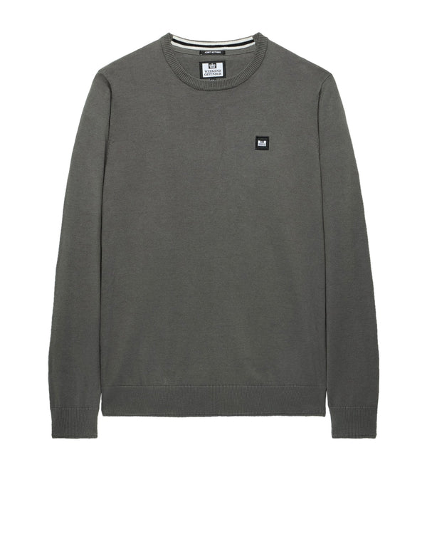 Weekend Offender Solace Knitted Sweater Zinc