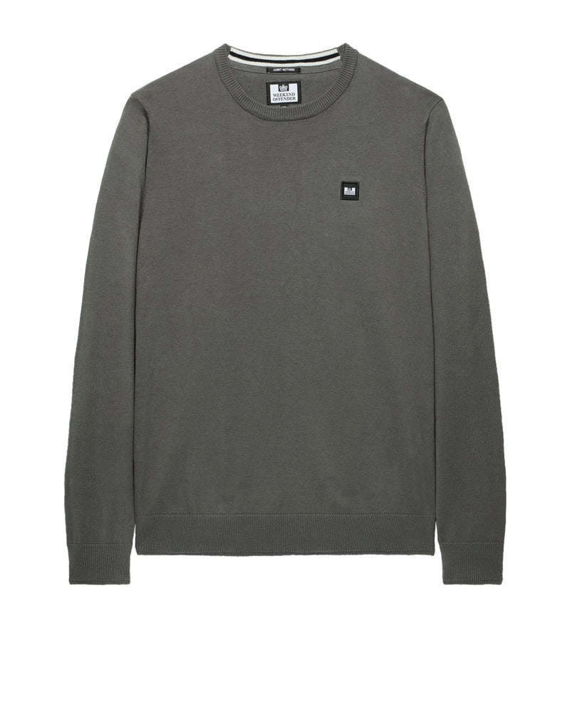 Weekend Offender Solace Knitted Sweater Zinc