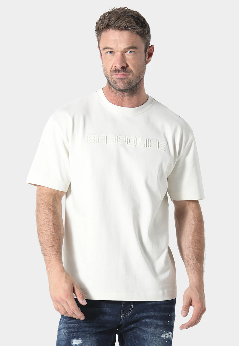 883 Police Lamain T-Shirt BONE WHITE