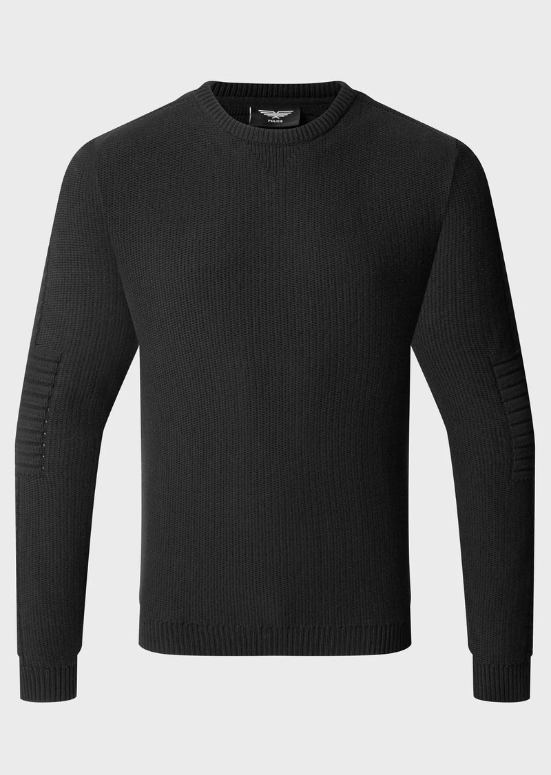 883 Police Lapis Knitwear - BLACK