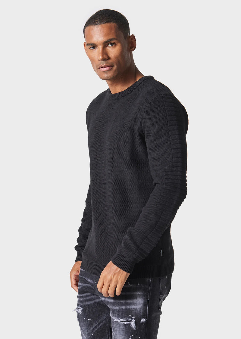 883 Police Lapis Knitwear - BLACK