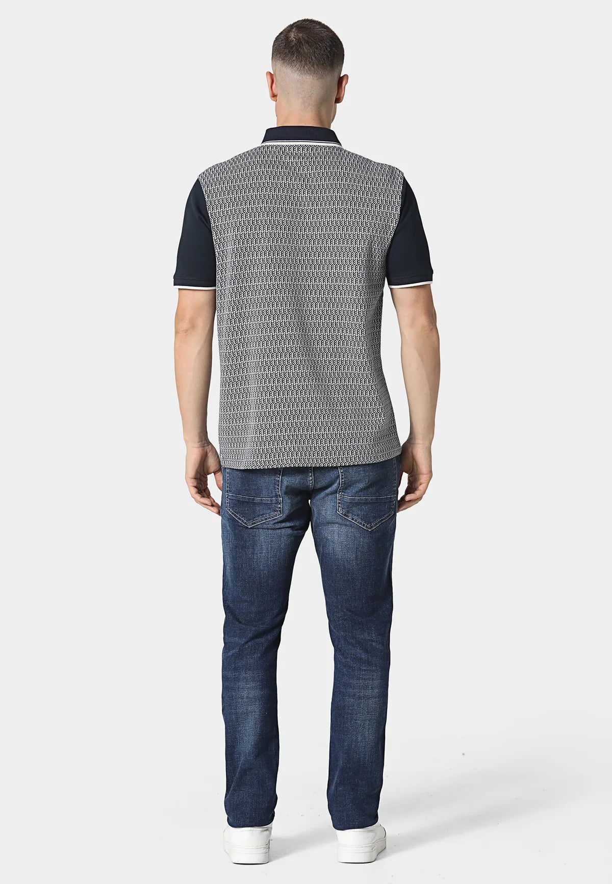 883 Police Lept Classic Polo Shirt Navy