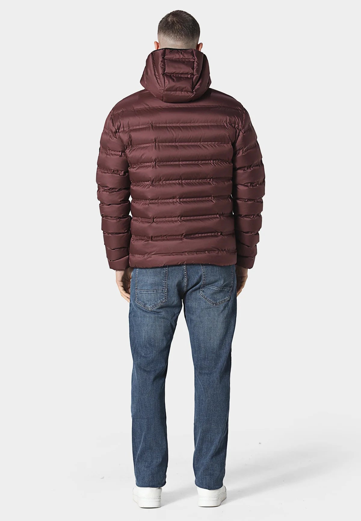 883 Police Lome Padded Jacket Maroon