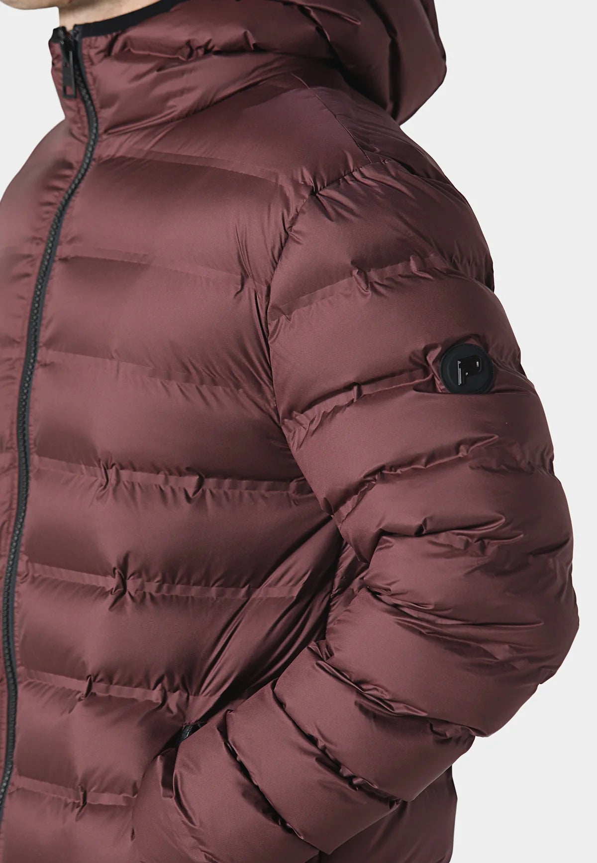 883 Police Lome Padded Jacket Maroon