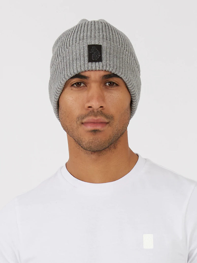 Luke NASH BEANIE - MID MRL GREY One size