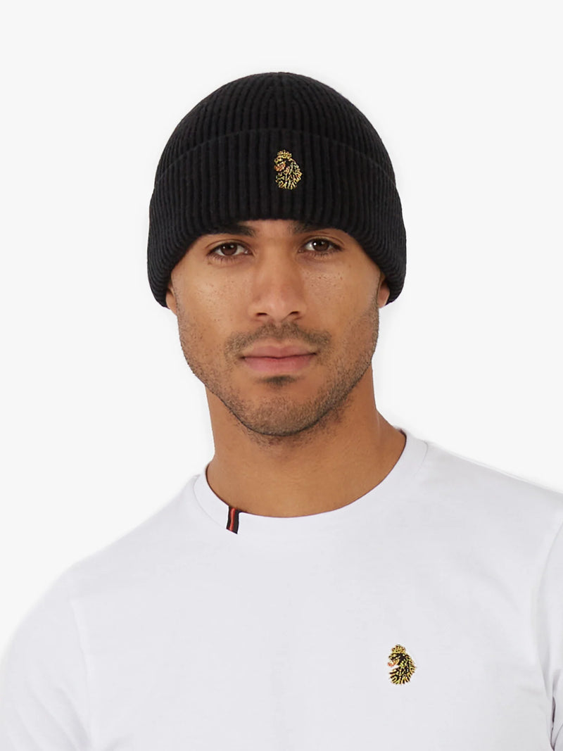 Luke Accessories SKULL CAP BEANIE Black