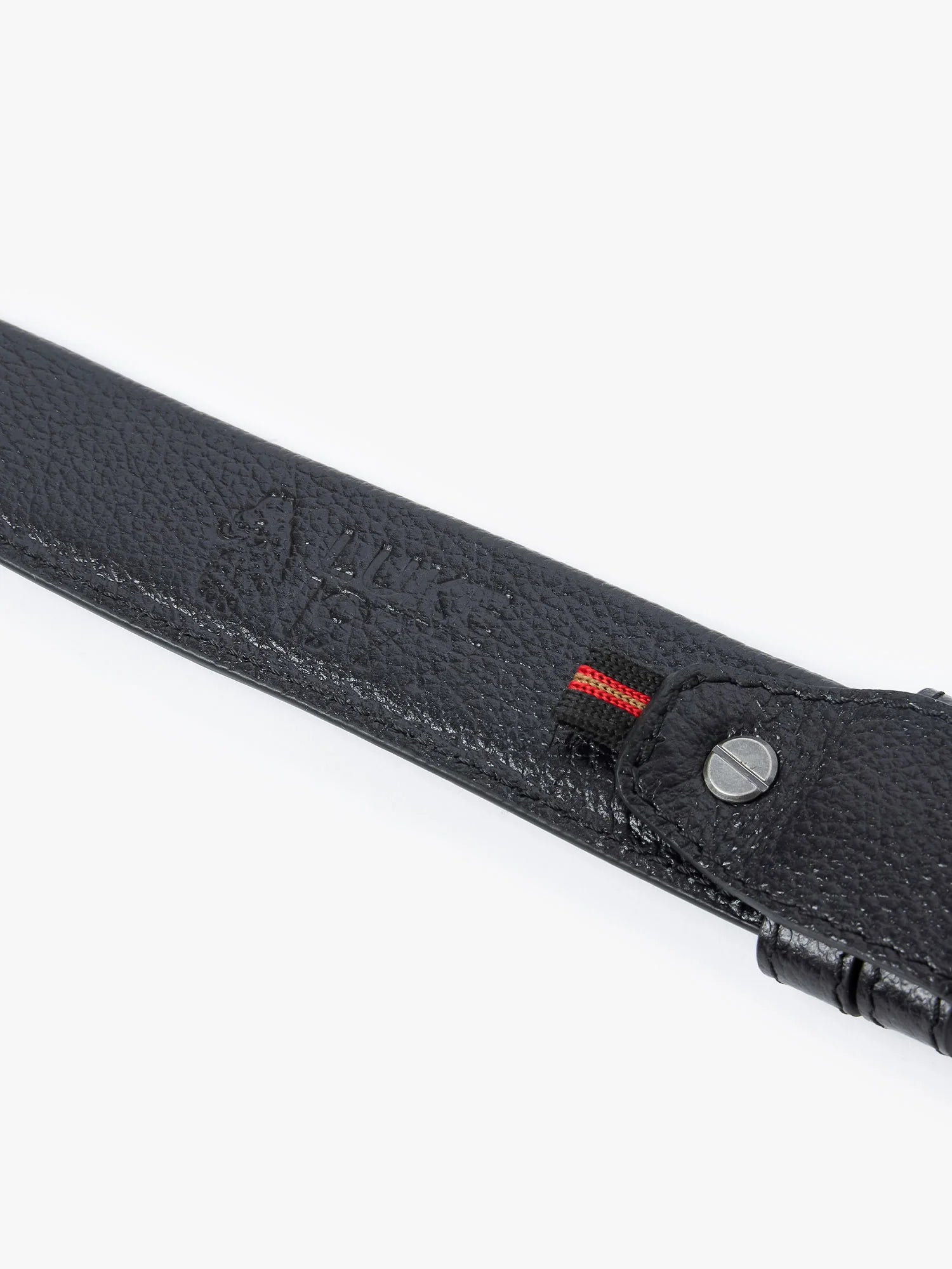 Luke Accessories SATURDAY LEATHER BELT - BLACK
