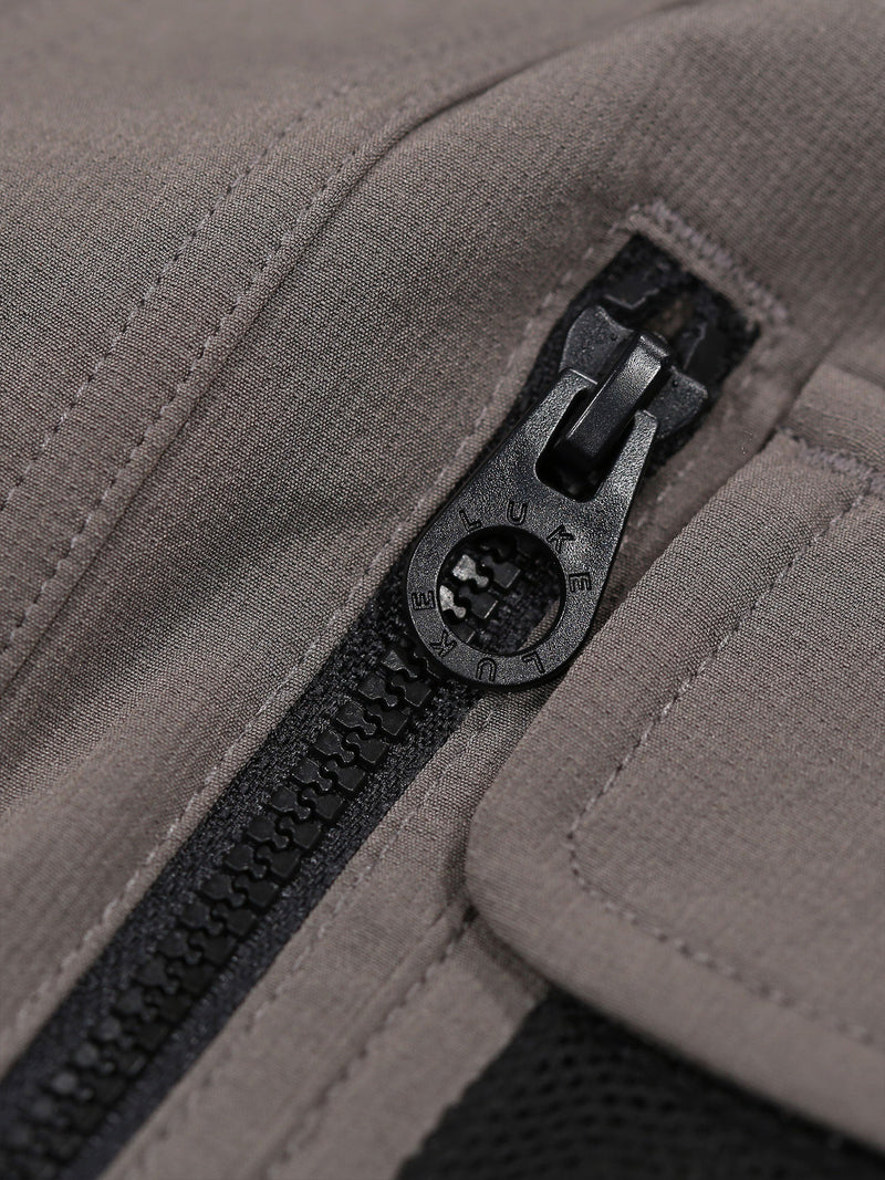 Luke Hulun HULUN TECHNICAL SHIRT - GRAPHITE