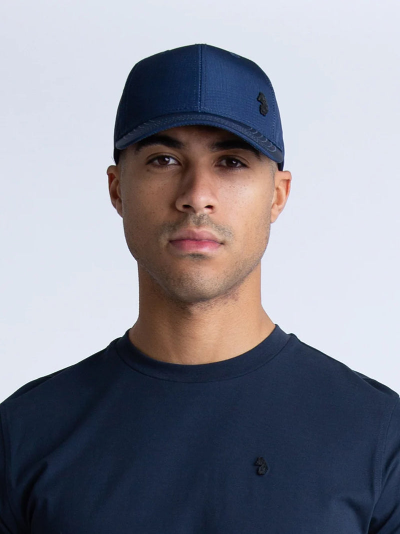 Luke CHECK UP CAP - Dark Navy One size