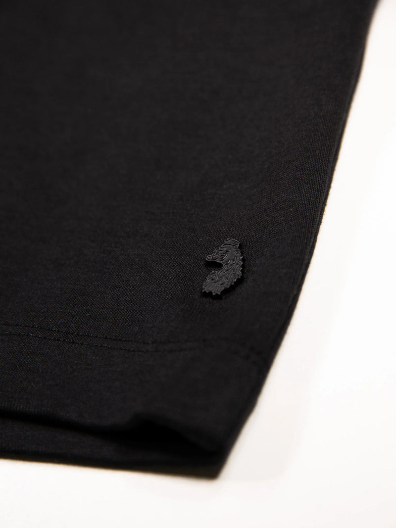 Luke Antwerp super soft cotton Shorts BLACK