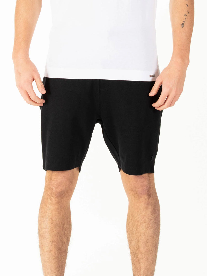Luke Antwerp super soft cotton Shorts BLACK